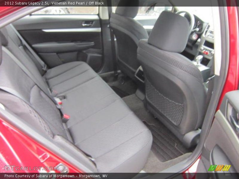 Venetian Red Pearl / Off Black 2012 Subaru Legacy 2.5i