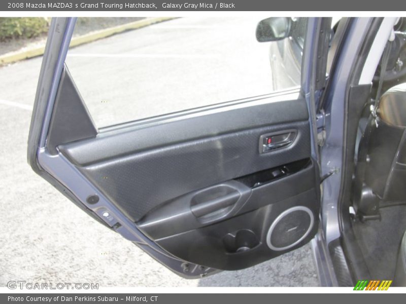 Galaxy Gray Mica / Black 2008 Mazda MAZDA3 s Grand Touring Hatchback