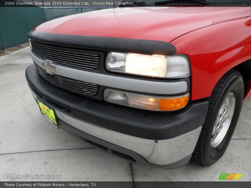 Victory Red / Graphite 2000 Chevrolet Silverado 1500 Extended Cab