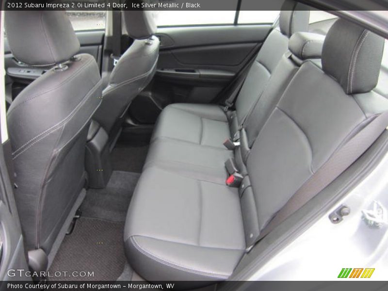 Ice Silver Metallic / Black 2012 Subaru Impreza 2.0i Limited 4 Door