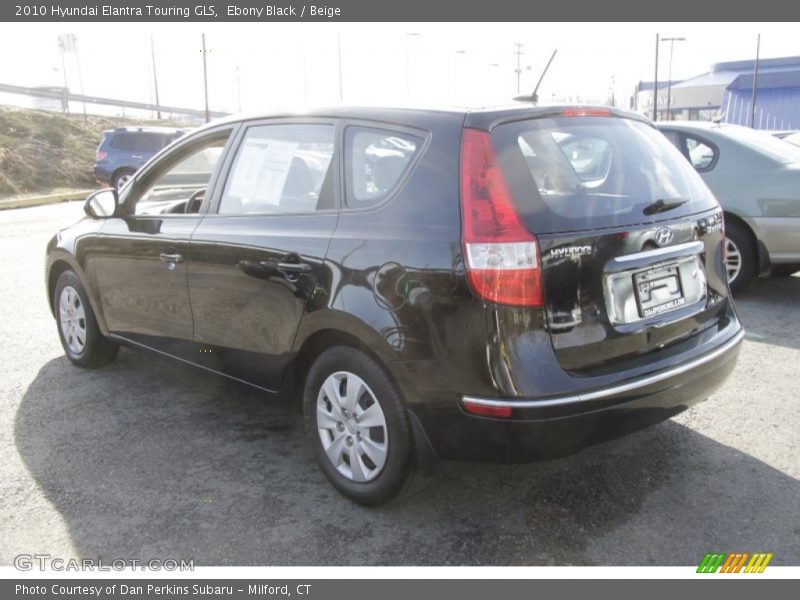 Ebony Black / Beige 2010 Hyundai Elantra Touring GLS