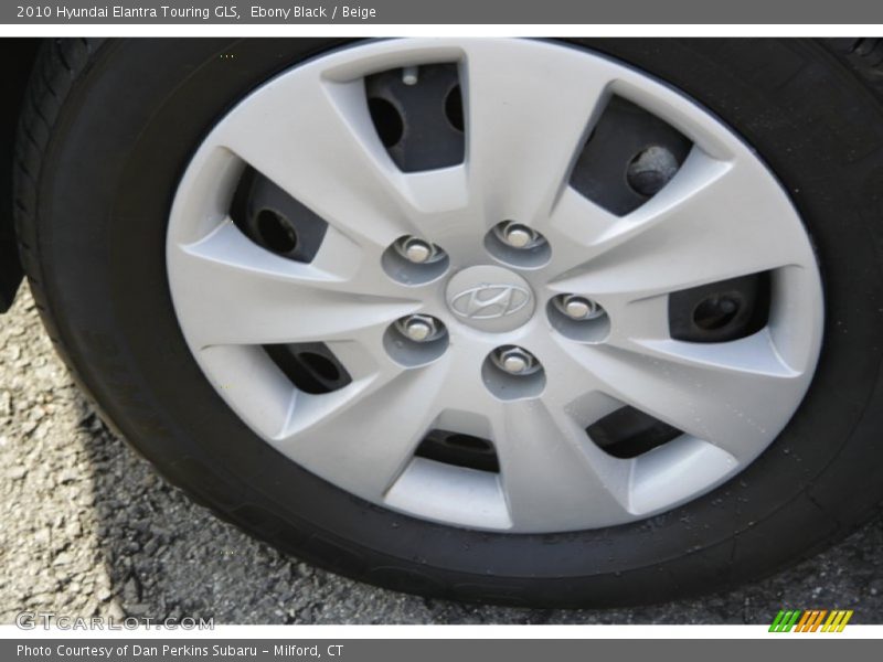 Ebony Black / Beige 2010 Hyundai Elantra Touring GLS