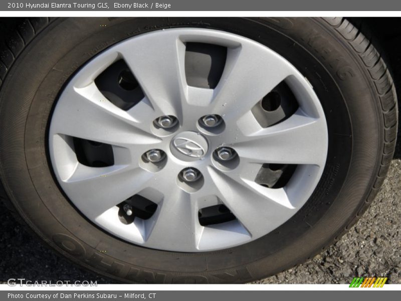 Ebony Black / Beige 2010 Hyundai Elantra Touring GLS