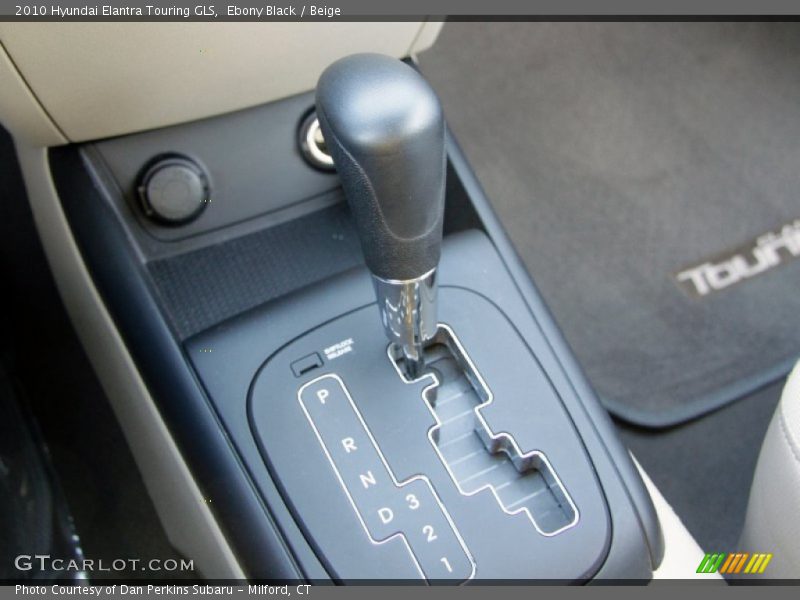 Ebony Black / Beige 2010 Hyundai Elantra Touring GLS