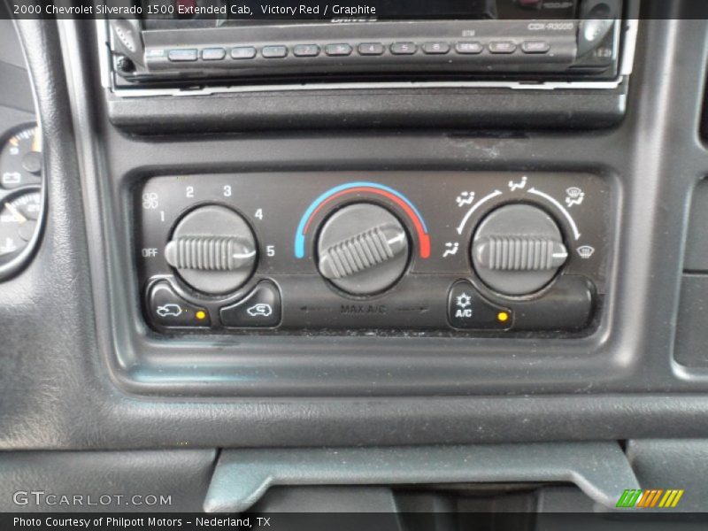 Controls of 2000 Silverado 1500 Extended Cab