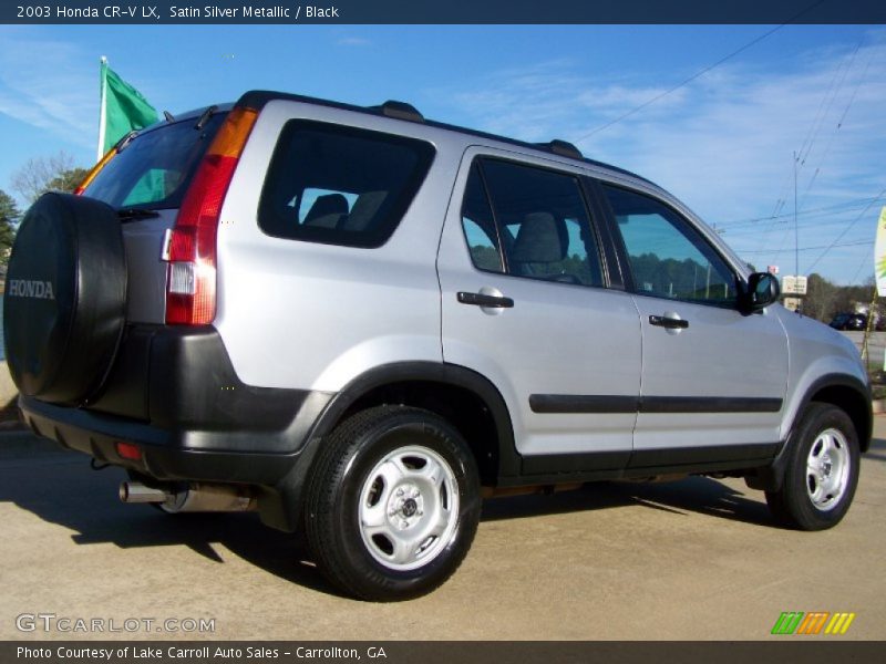 Satin Silver Metallic / Black 2003 Honda CR-V LX