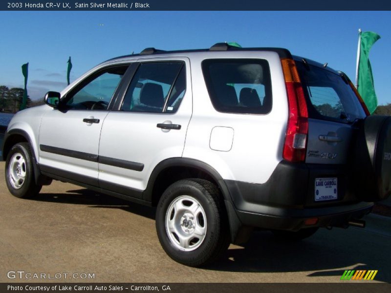 Satin Silver Metallic / Black 2003 Honda CR-V LX