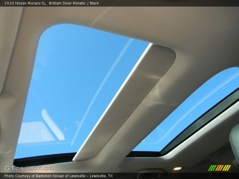 Brilliant Silver Metallic / Black 2010 Nissan Murano SL