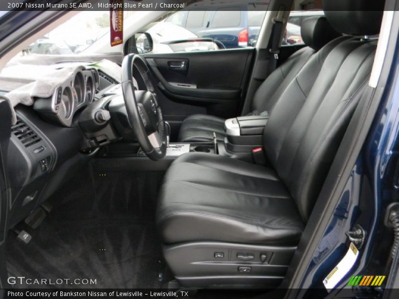  2007 Murano SE AWD Charcoal Interior