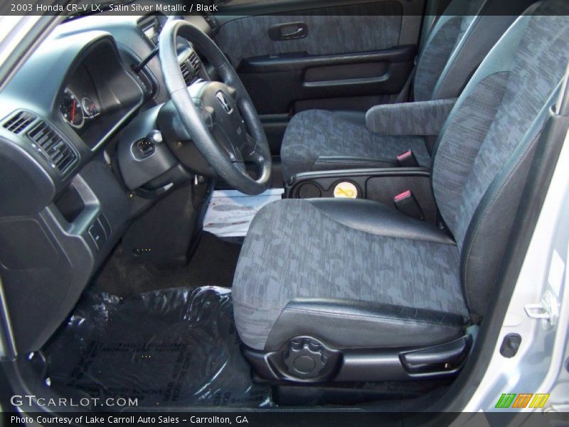 Satin Silver Metallic / Black 2003 Honda CR-V LX