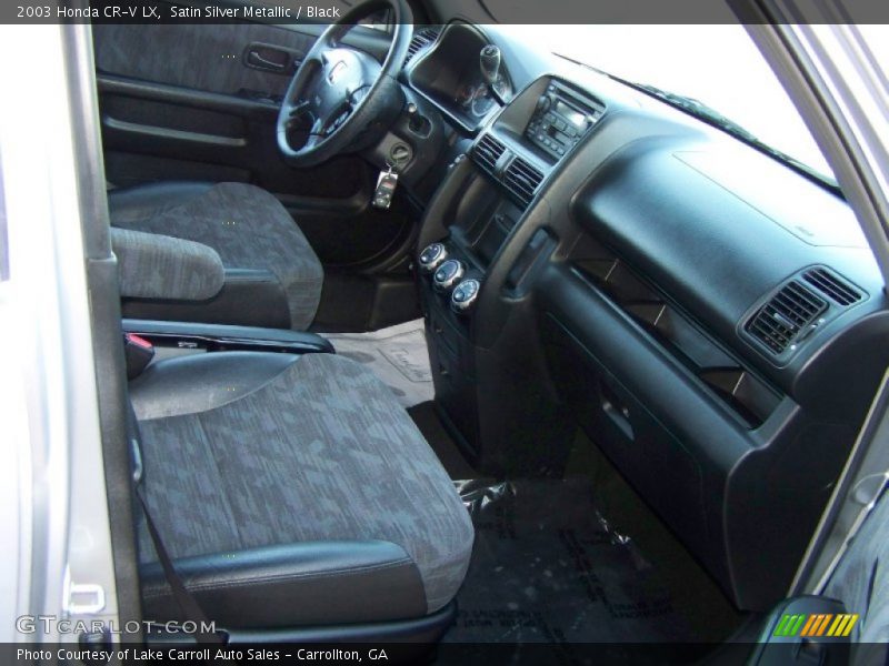 Satin Silver Metallic / Black 2003 Honda CR-V LX