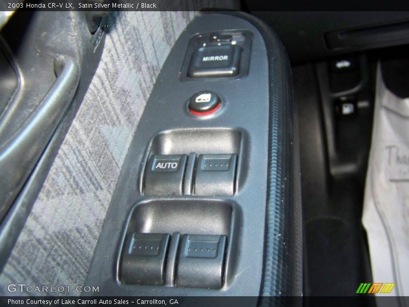 Satin Silver Metallic / Black 2003 Honda CR-V LX