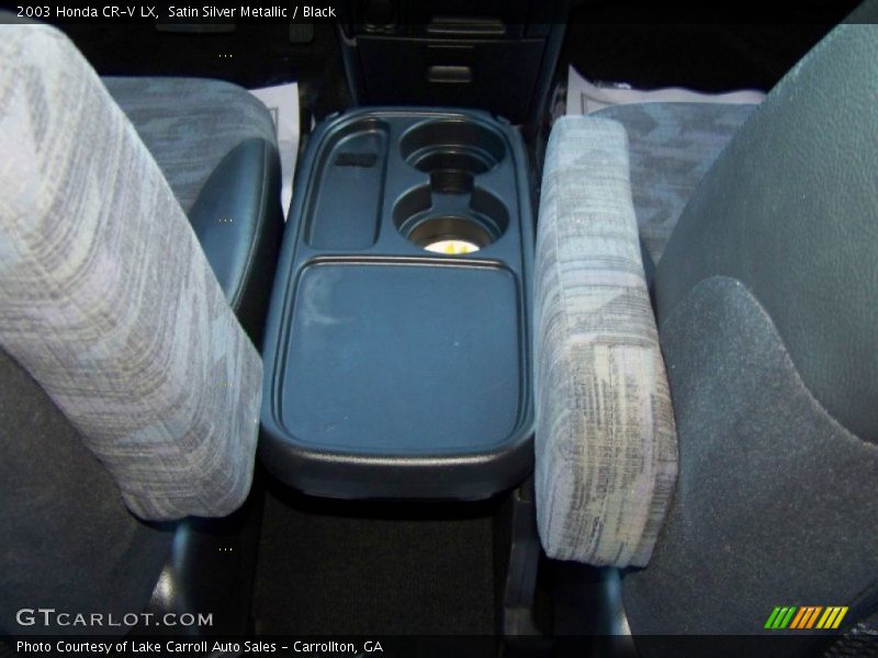 Satin Silver Metallic / Black 2003 Honda CR-V LX