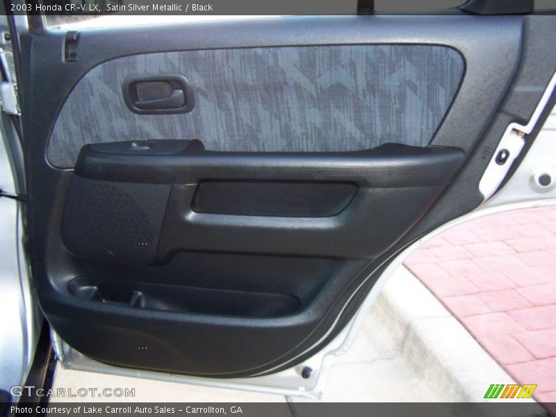 Satin Silver Metallic / Black 2003 Honda CR-V LX