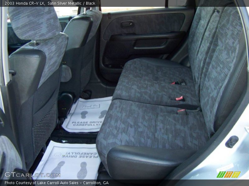 Satin Silver Metallic / Black 2003 Honda CR-V LX