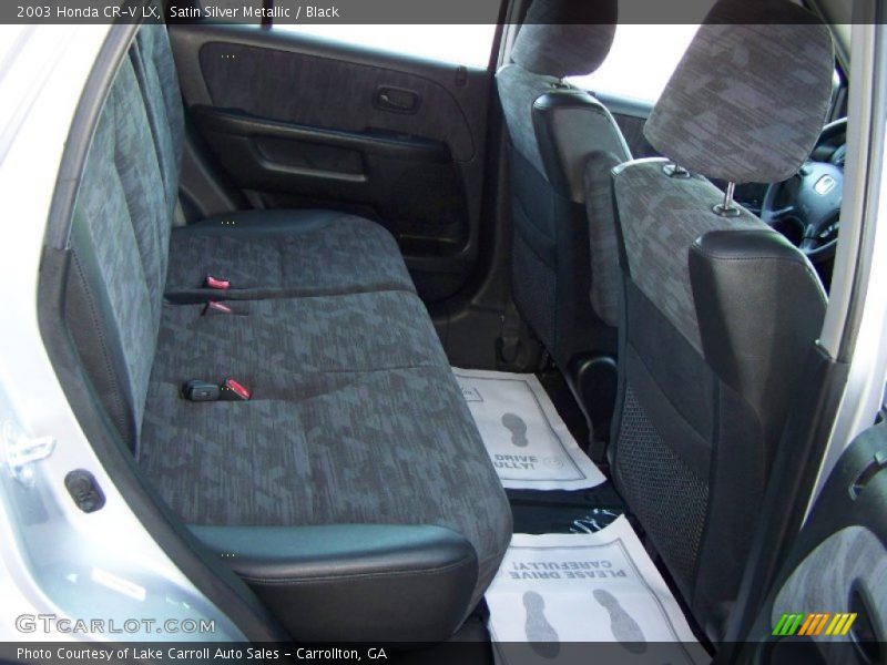 Satin Silver Metallic / Black 2003 Honda CR-V LX