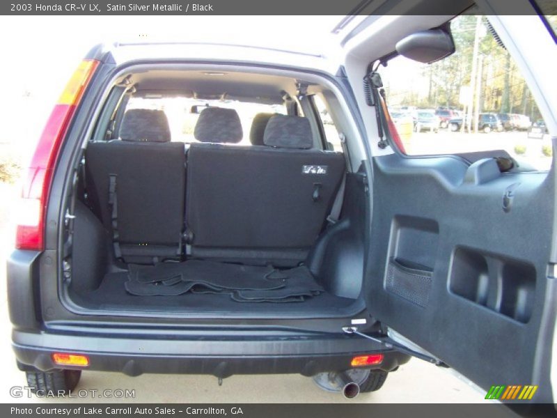 Satin Silver Metallic / Black 2003 Honda CR-V LX