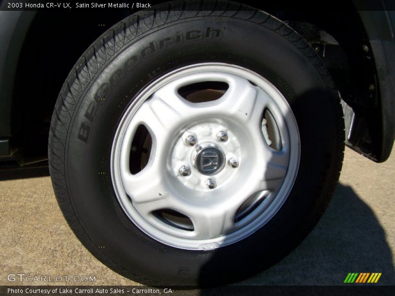 Satin Silver Metallic / Black 2003 Honda CR-V LX