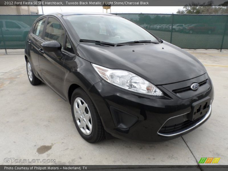 Front 3/4 View of 2012 Fiesta SE SFE Hatchback