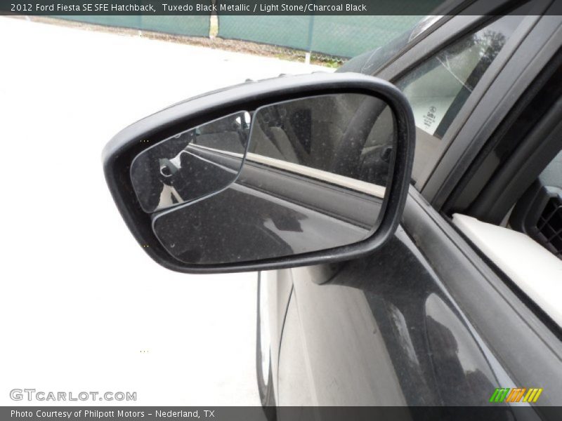 Tuxedo Black Metallic / Light Stone/Charcoal Black 2012 Ford Fiesta SE SFE Hatchback