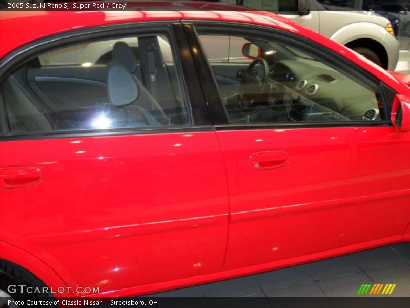 Super Red / Gray 2005 Suzuki Reno S