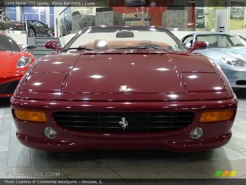 Rosso Barchetta / Cuoio 1999 Ferrari 355 Spider
