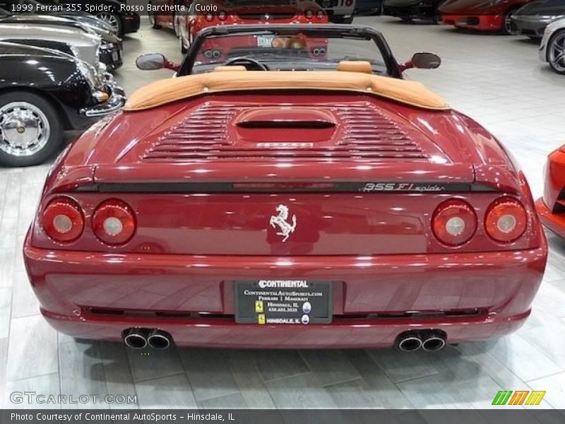 Rosso Barchetta / Cuoio 1999 Ferrari 355 Spider