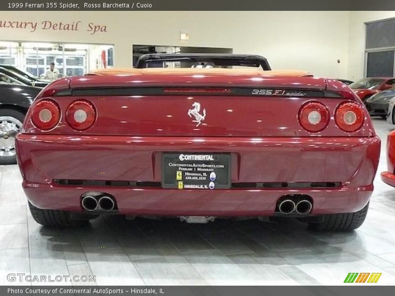 Rosso Barchetta / Cuoio 1999 Ferrari 355 Spider