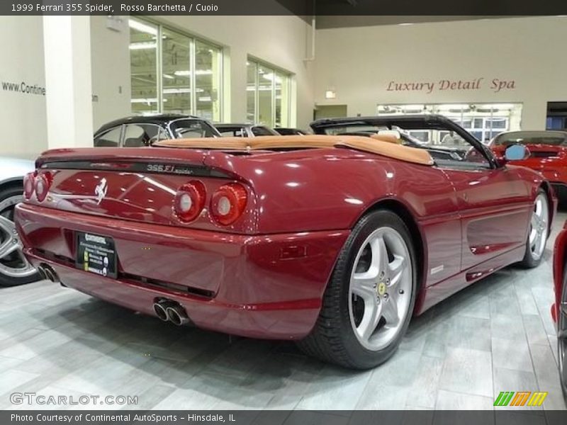 Rosso Barchetta / Cuoio 1999 Ferrari 355 Spider