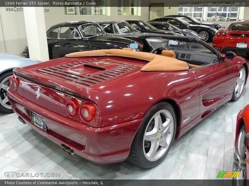 Rosso Barchetta / Cuoio 1999 Ferrari 355 Spider