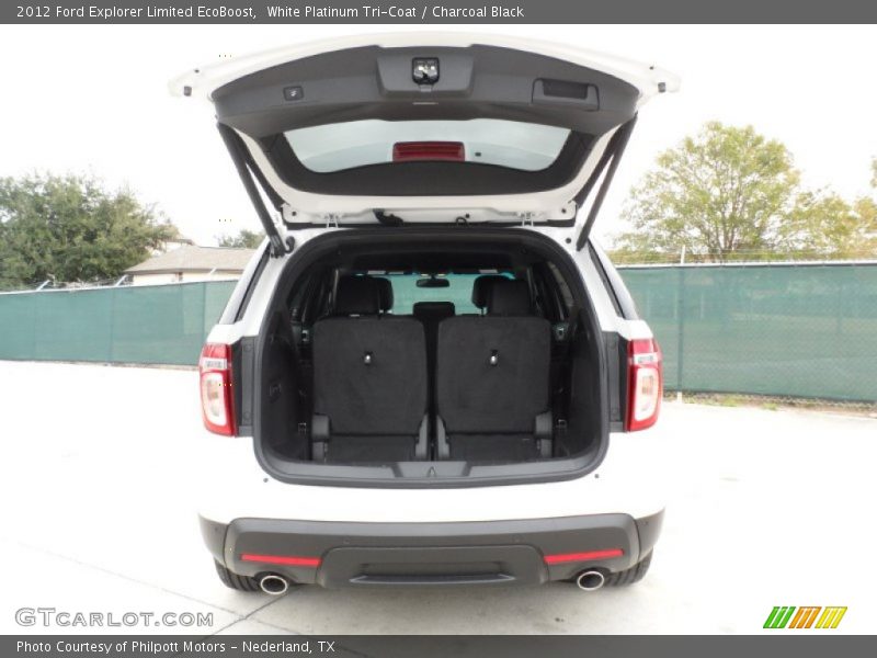  2012 Explorer Limited EcoBoost Trunk