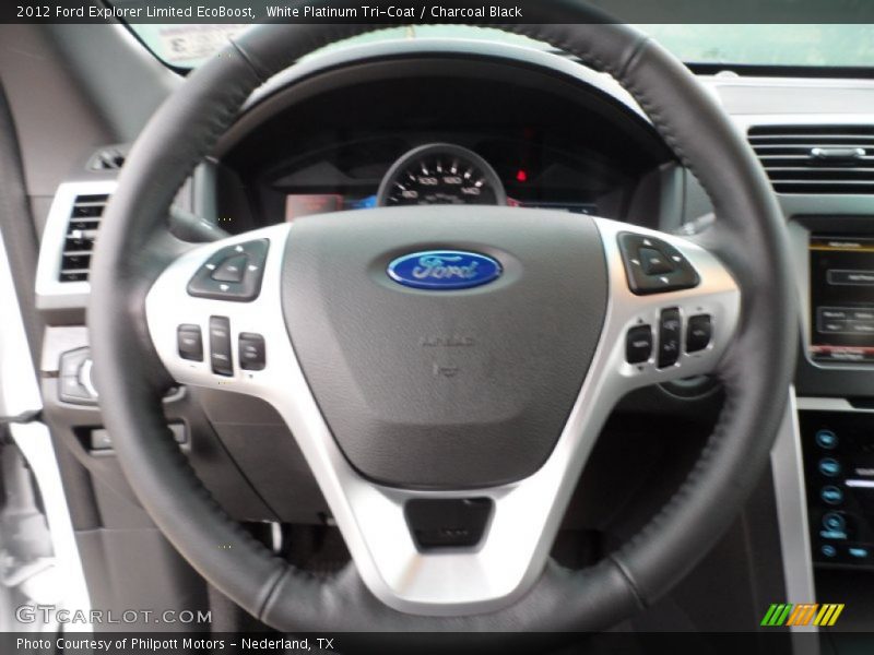  2012 Explorer Limited EcoBoost Steering Wheel