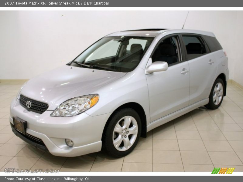 Silver Streak Mica / Dark Charcoal 2007 Toyota Matrix XR