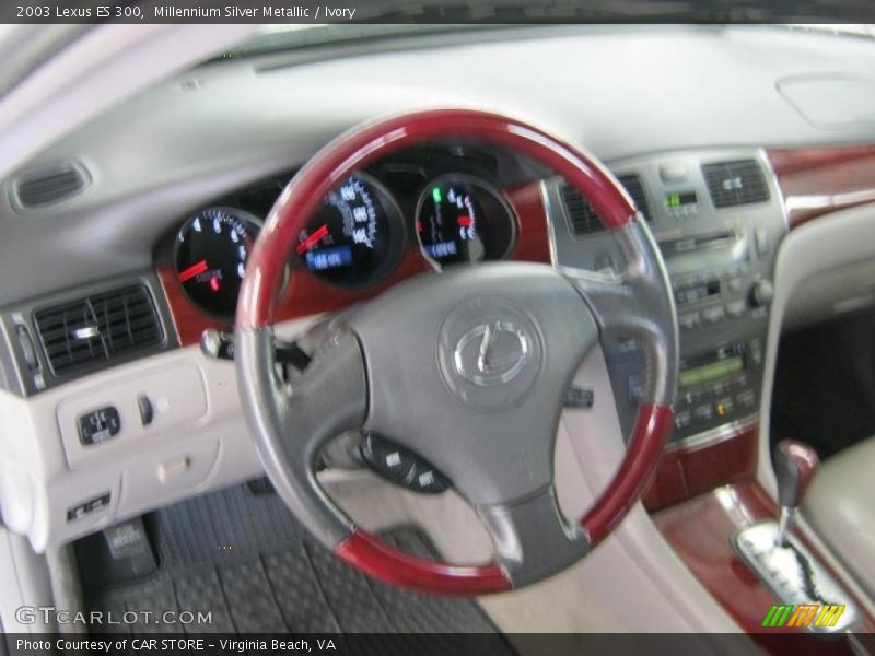 Millennium Silver Metallic / Ivory 2003 Lexus ES 300
