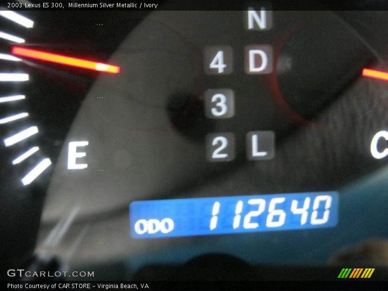 Millennium Silver Metallic / Ivory 2003 Lexus ES 300