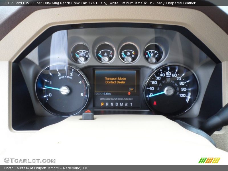  2012 F350 Super Duty King Ranch Crew Cab 4x4 Dually King Ranch Crew Cab 4x4 Dually Gauges