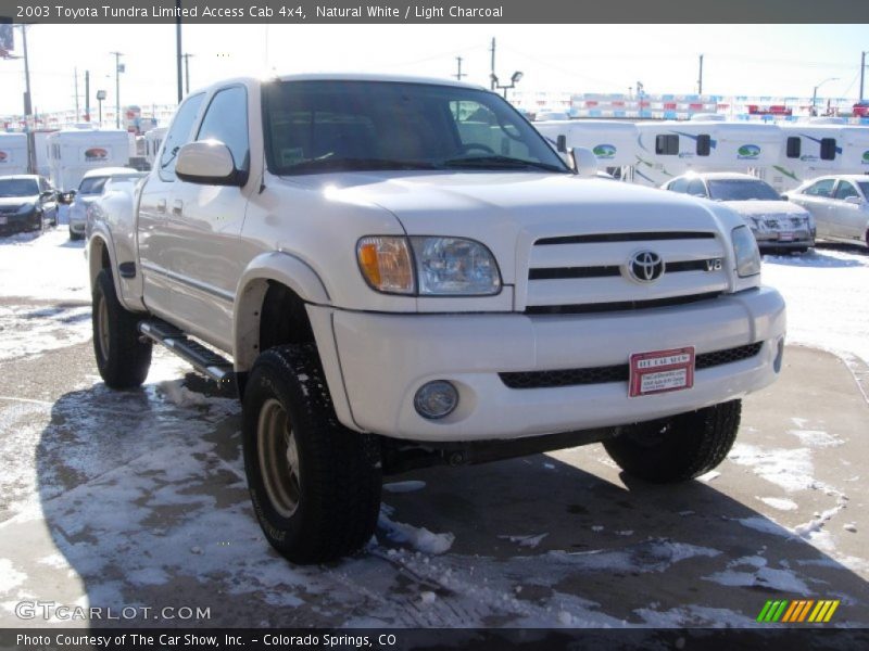 Natural White / Light Charcoal 2003 Toyota Tundra Limited Access Cab 4x4