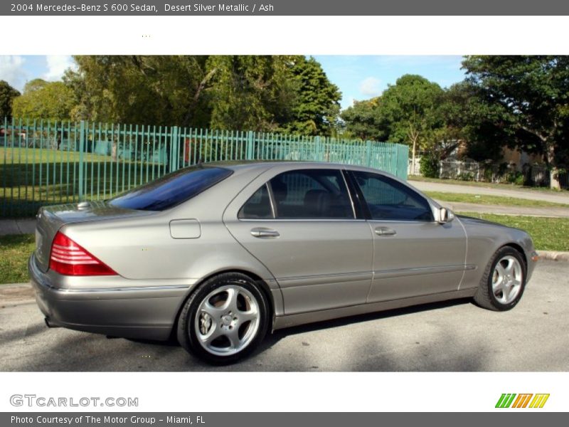 Desert Silver Metallic / Ash 2004 Mercedes-Benz S 600 Sedan
