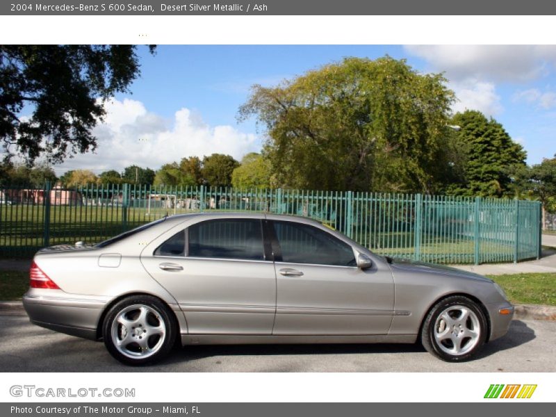 Desert Silver Metallic / Ash 2004 Mercedes-Benz S 600 Sedan