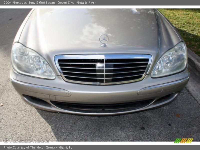 Desert Silver Metallic / Ash 2004 Mercedes-Benz S 600 Sedan