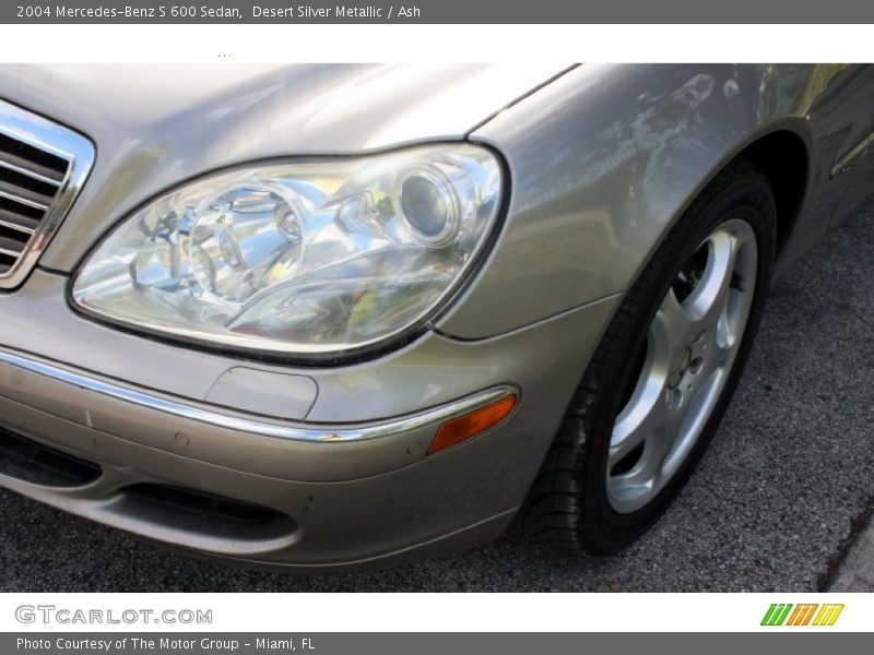 Desert Silver Metallic / Ash 2004 Mercedes-Benz S 600 Sedan