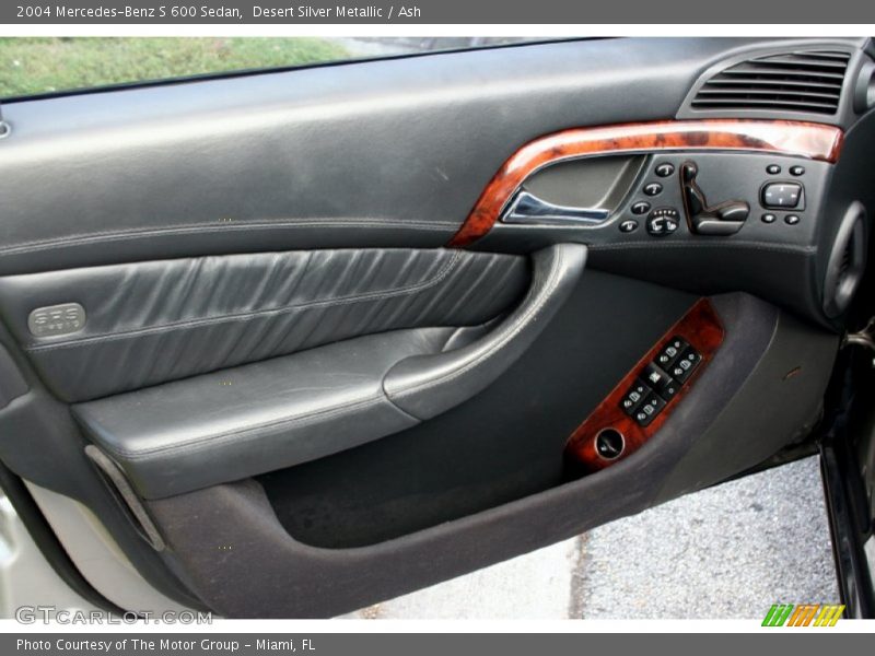 Desert Silver Metallic / Ash 2004 Mercedes-Benz S 600 Sedan