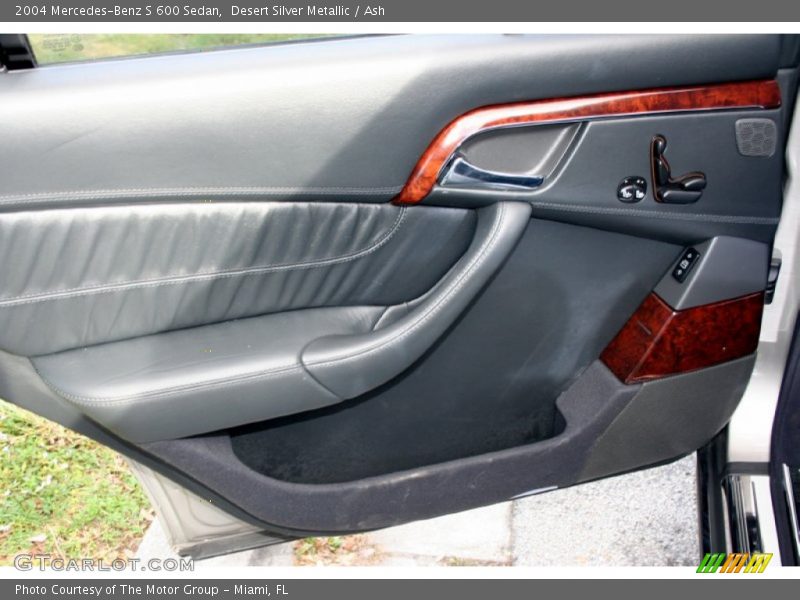 Desert Silver Metallic / Ash 2004 Mercedes-Benz S 600 Sedan