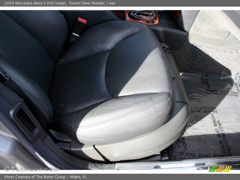 Desert Silver Metallic / Ash 2004 Mercedes-Benz S 600 Sedan