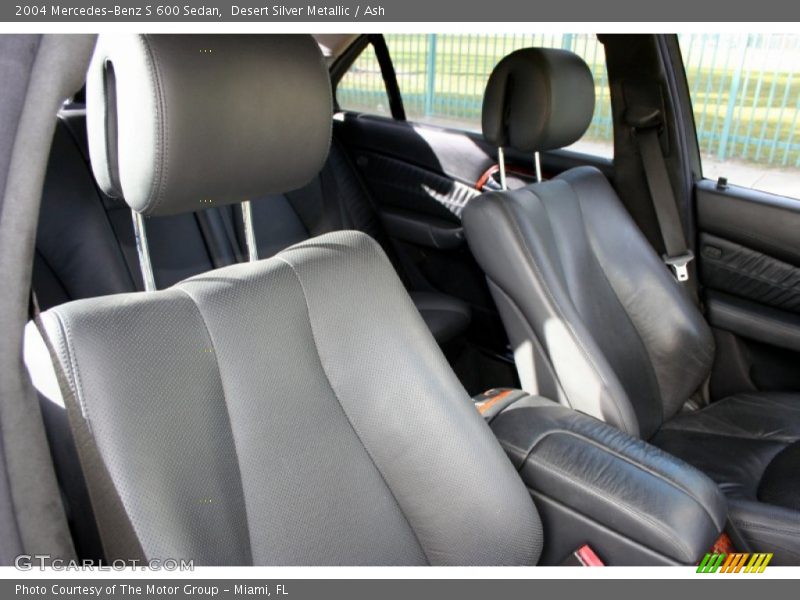 Desert Silver Metallic / Ash 2004 Mercedes-Benz S 600 Sedan