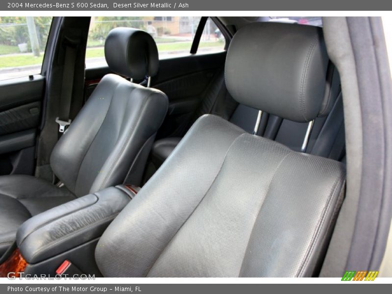 Desert Silver Metallic / Ash 2004 Mercedes-Benz S 600 Sedan