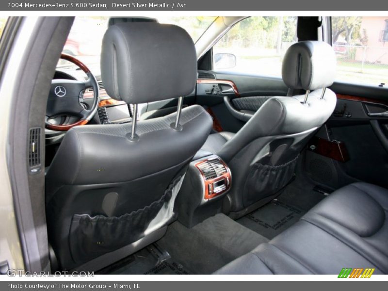 Desert Silver Metallic / Ash 2004 Mercedes-Benz S 600 Sedan