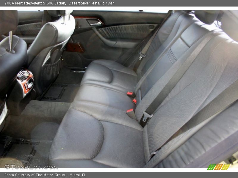 Desert Silver Metallic / Ash 2004 Mercedes-Benz S 600 Sedan