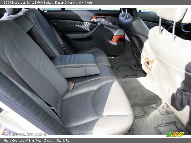 Desert Silver Metallic / Ash 2004 Mercedes-Benz S 600 Sedan