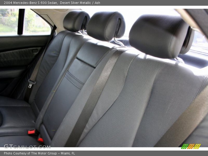 Desert Silver Metallic / Ash 2004 Mercedes-Benz S 600 Sedan